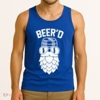 BeerD Hop Beard For Beer Ers Costume Cool Gift Tank Top thumb 3