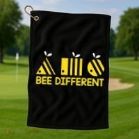Beekeeping Honey Bees Emancipation  Gift Golf Towel thumb 1