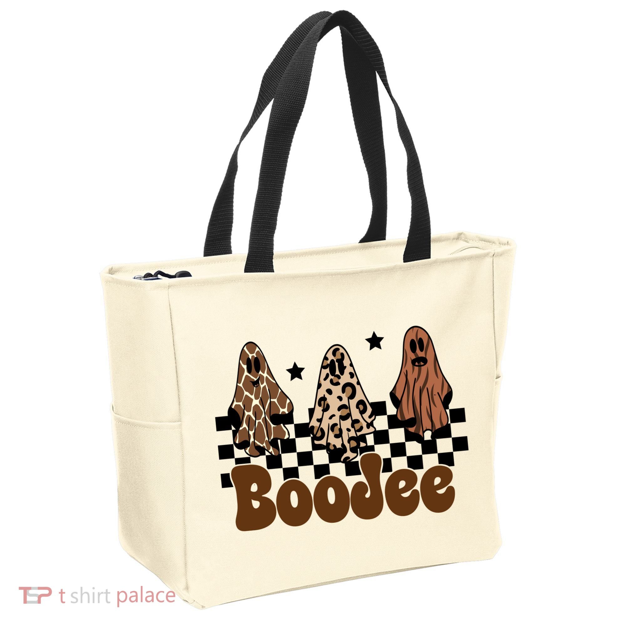 BooJee Halloween Bougie Ghost Funny Tote Bag