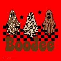 BooJee Halloween Bougie Ghost Funny Santa Hat thumb 1