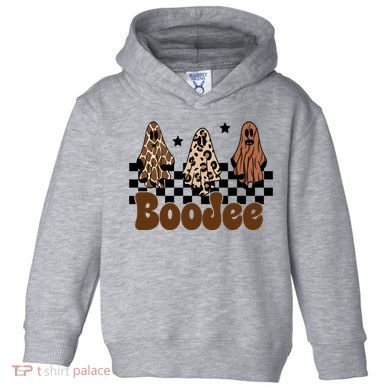 BooJee Halloween Bougie Ghost Funny Toddler Hoodie