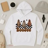 BooJee Halloween Bougie Ghost Funny Hoodie thumb 3