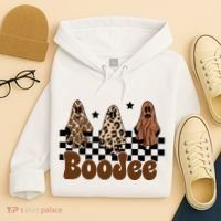 BooJee Halloween Bougie Ghost Funny Hoodie thumb 4