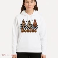 BooJee Halloween Bougie Ghost Funny Hoodie thumb 5