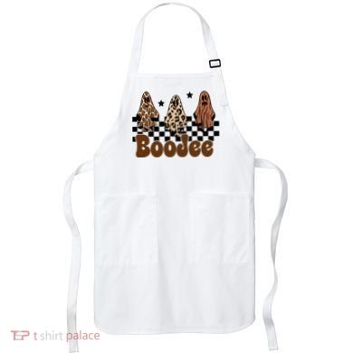 BooJee Halloween Bougie Ghost Funny Apron