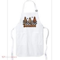 BooJee Halloween Bougie Ghost Funny Apron thumb 0
