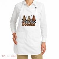 BooJee Halloween Bougie Ghost Funny Apron thumb 2