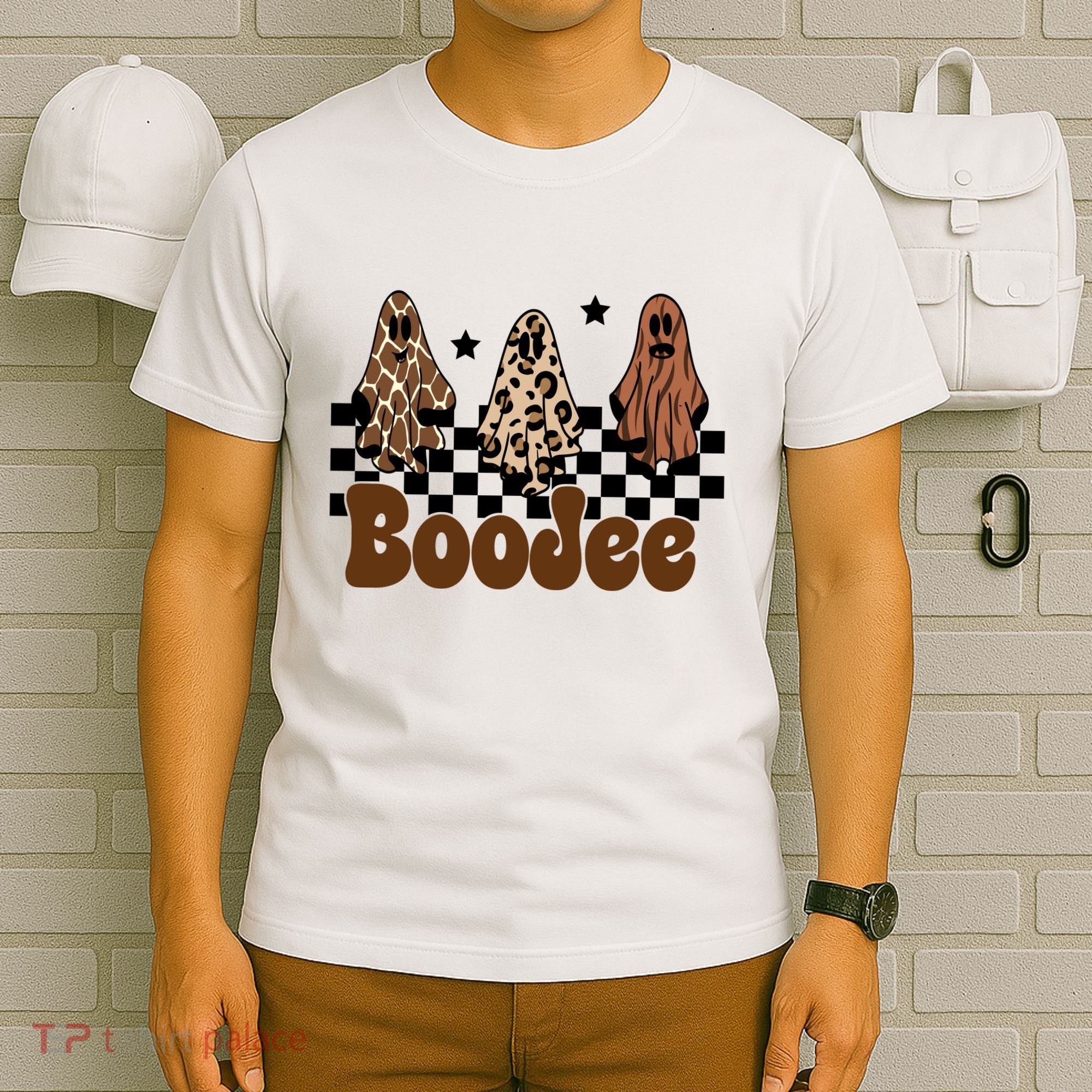 BooJee Halloween Bougie Ghost Funny T-Shirt