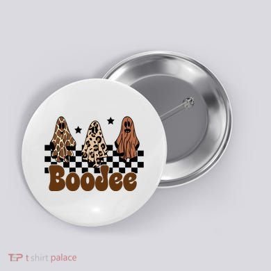 BooJee Halloween Bougie Ghost Funny Button