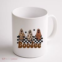 BooJee Halloween Bougie Ghost Funny Coffee Mug thumb 1