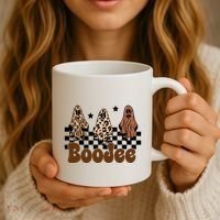 BooJee Halloween Bougie Ghost Funny Coffee Mug thumb 3