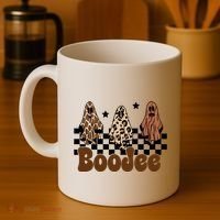 BooJee Halloween Bougie Ghost Funny Coffee Mug thumb 4
