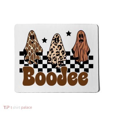 BooJee Halloween Bougie Ghost Funny Mousepad