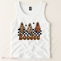 BooJee Halloween Bougie Ghost Funny Tank Top thumb 2