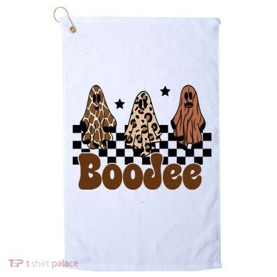 BooJee Halloween Bougie Ghost Funny Golf Towel
