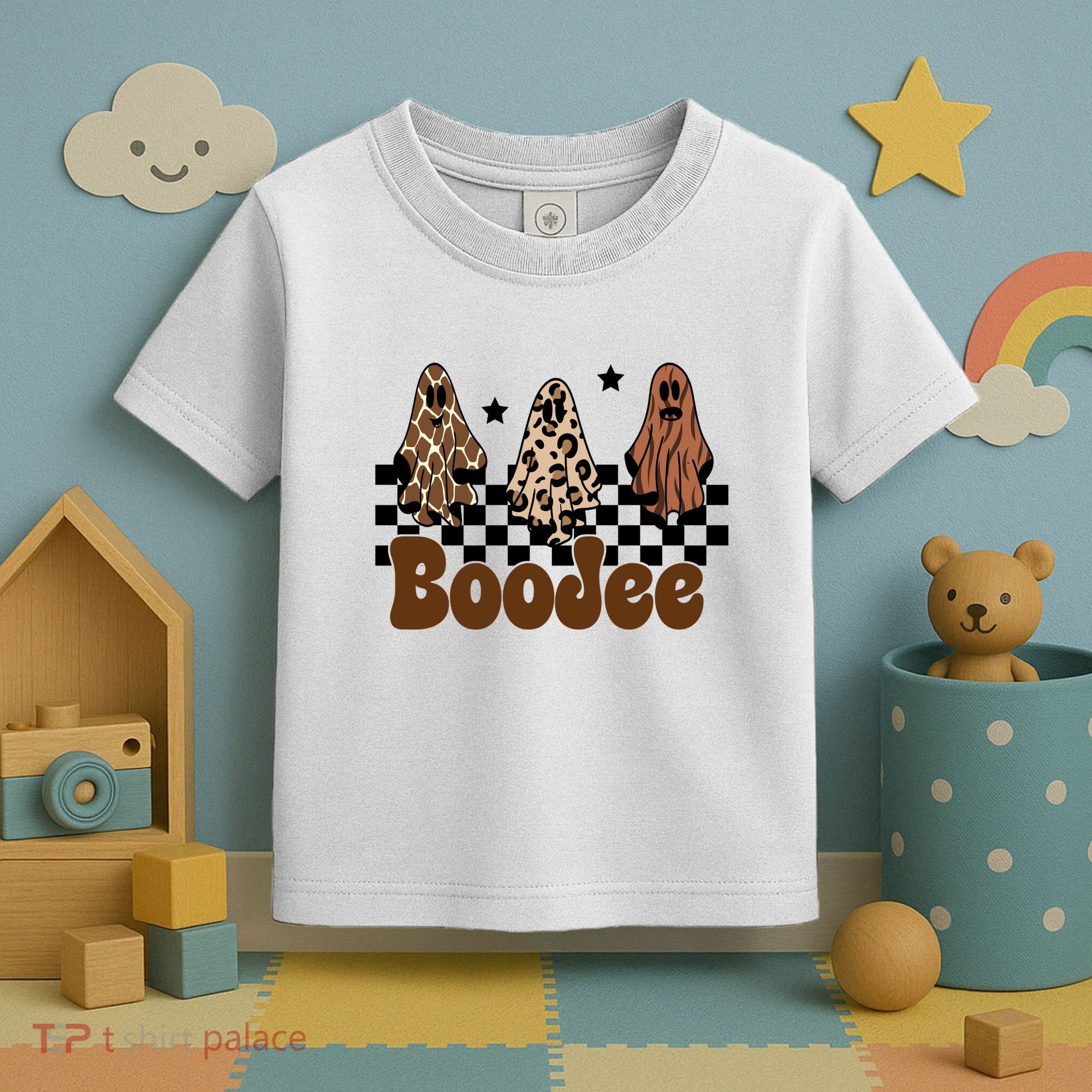 BooJee Halloween Bougie Ghost Funny Toddler T-Shirt