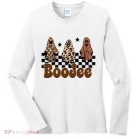 BooJee Halloween Bougie Ghost Funny Women's Long Sleeve Shirt thumb 0