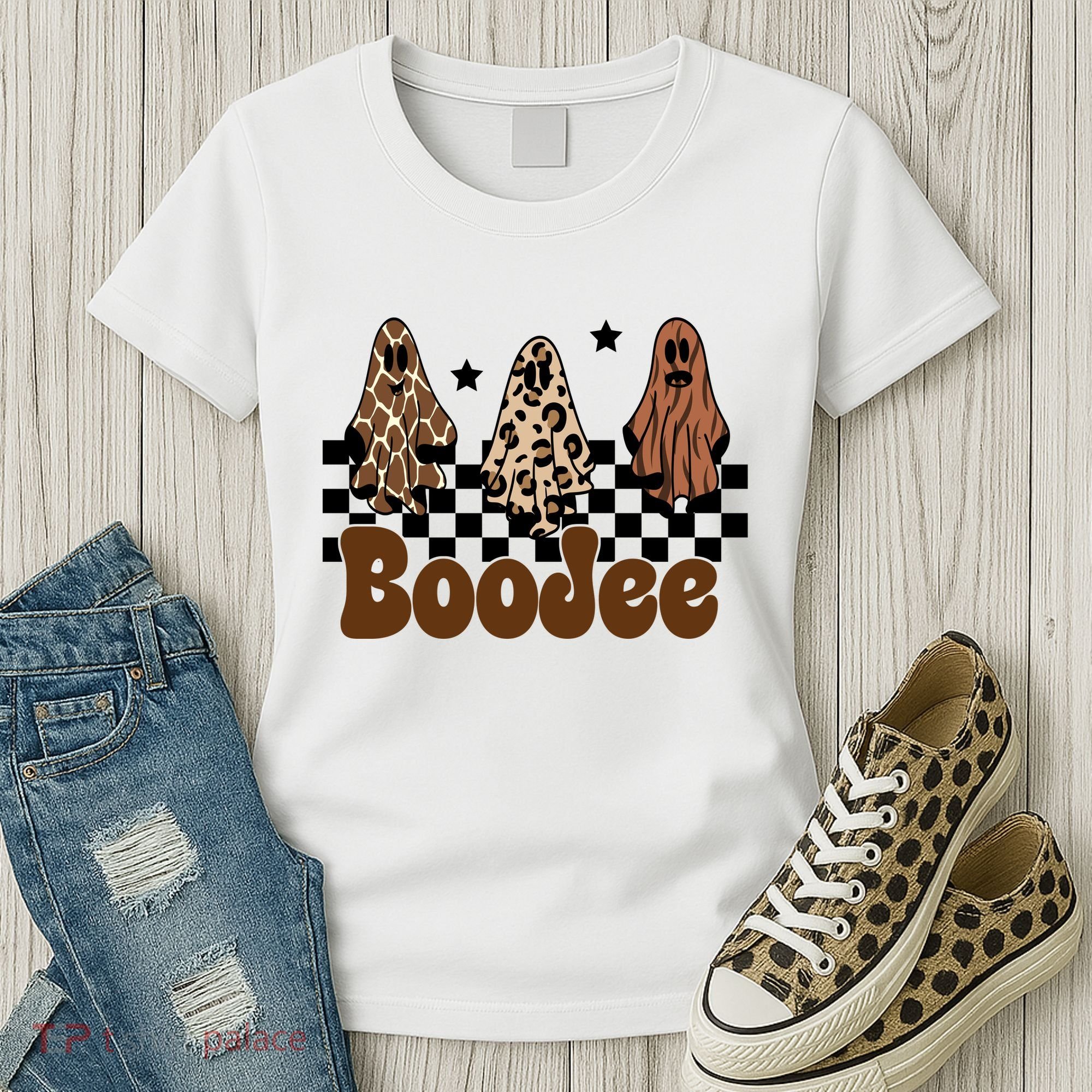 BooJee Halloween Bougie Ghost Funny Women's T-Shirt