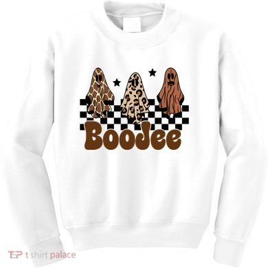 BooJee Halloween Bougie Ghost Funny Kids Sweatshirt