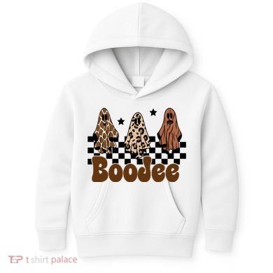 BooJee Halloween Bougie Ghost Funny Kids Hoodie