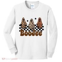 BooJee Halloween Bougie Ghost Funny Kids Long Sleeve Shirt thumb 0