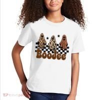 BooJee Halloween Bougie Ghost Funny Kids T-Shirt thumb 2