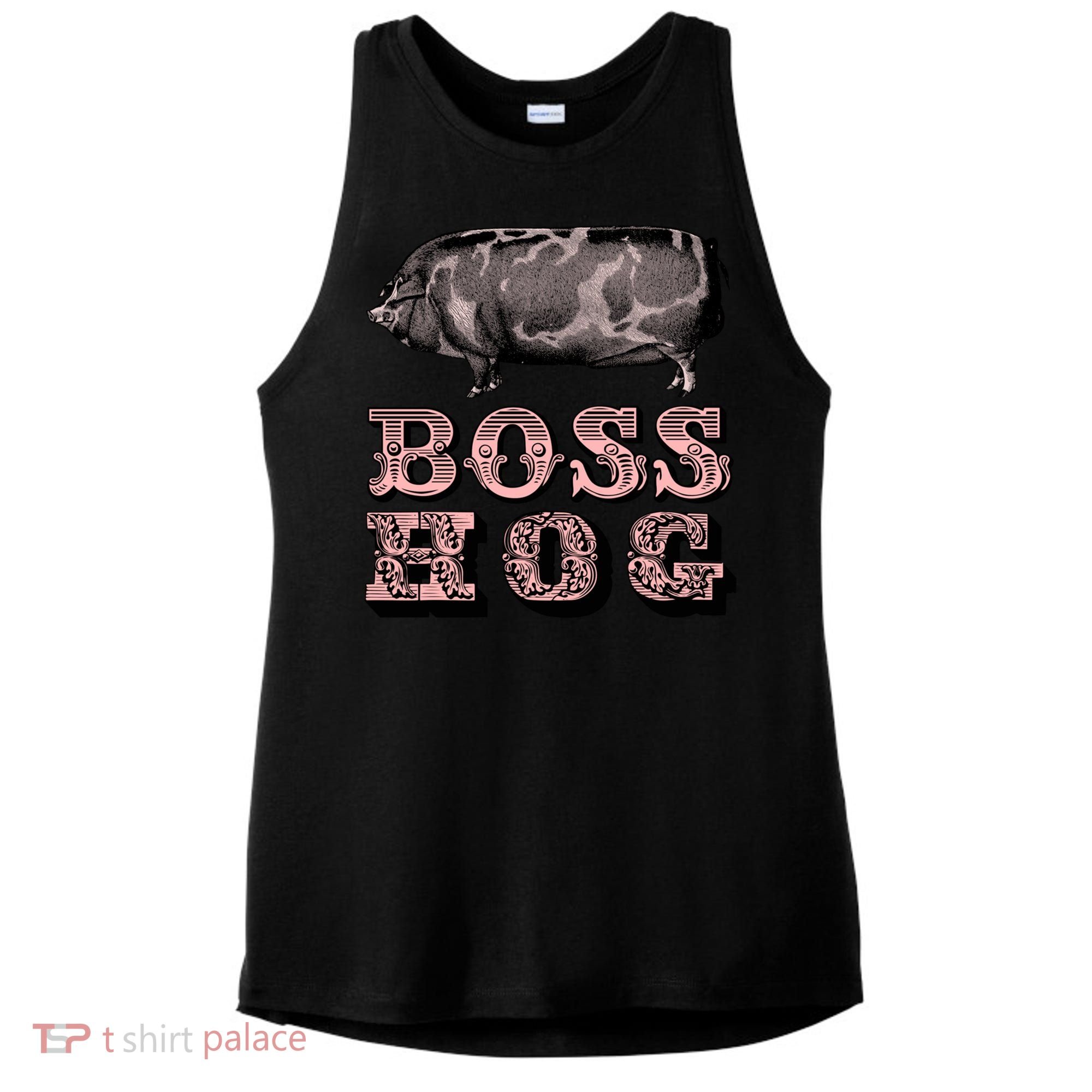 Boss Hog Ladies PosiCharge Tri-Blend Wicking Tank