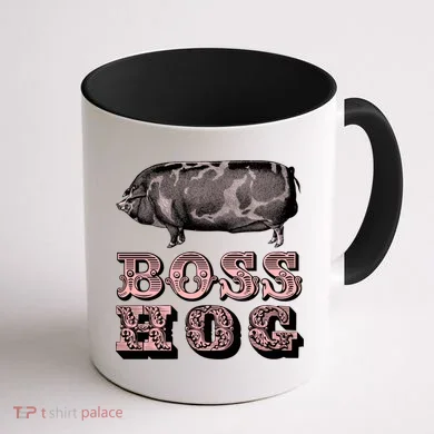 Boss Hog Coffee Mug back