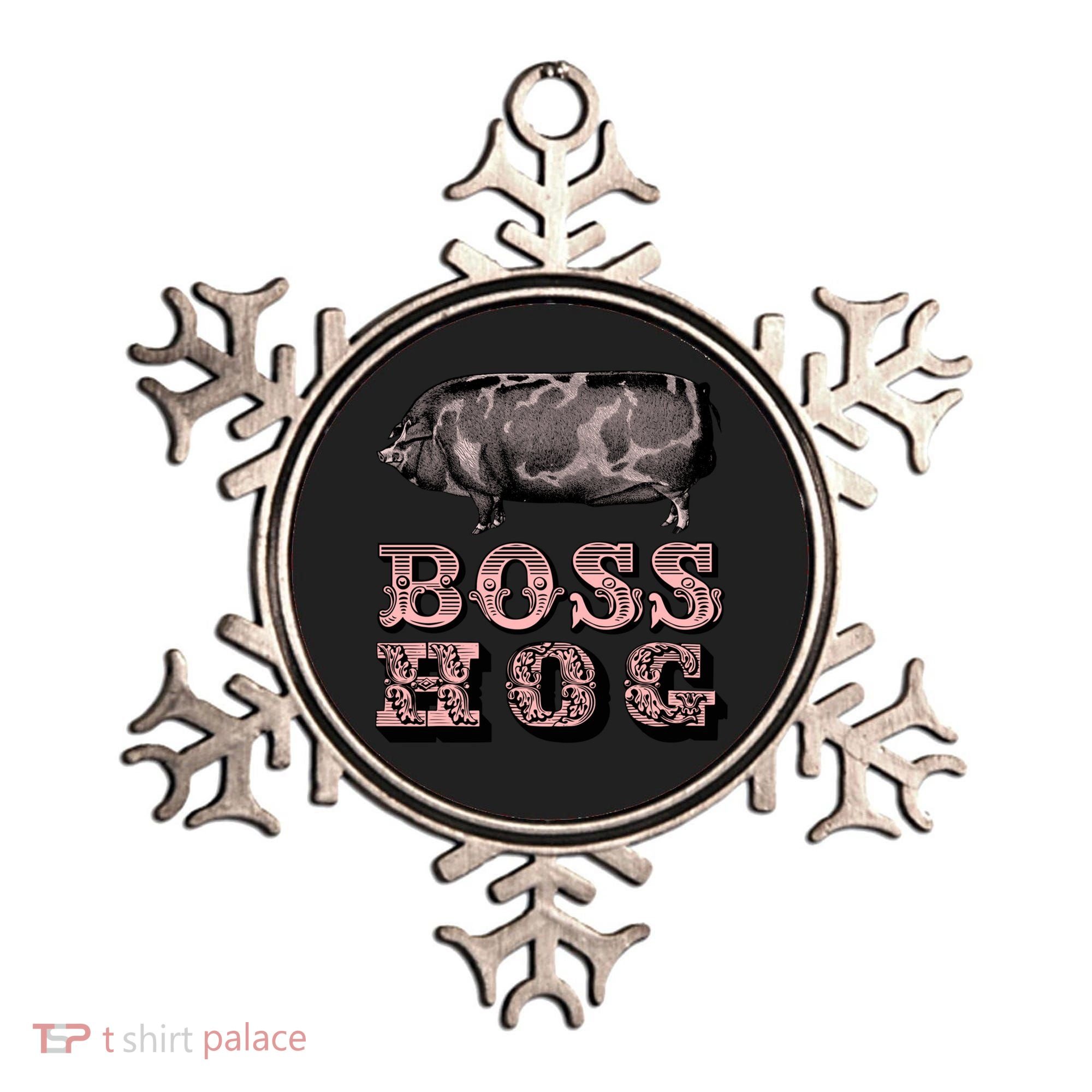 Boss Hog Ornament