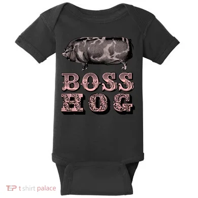 Boss Hog Baby Bodysuit