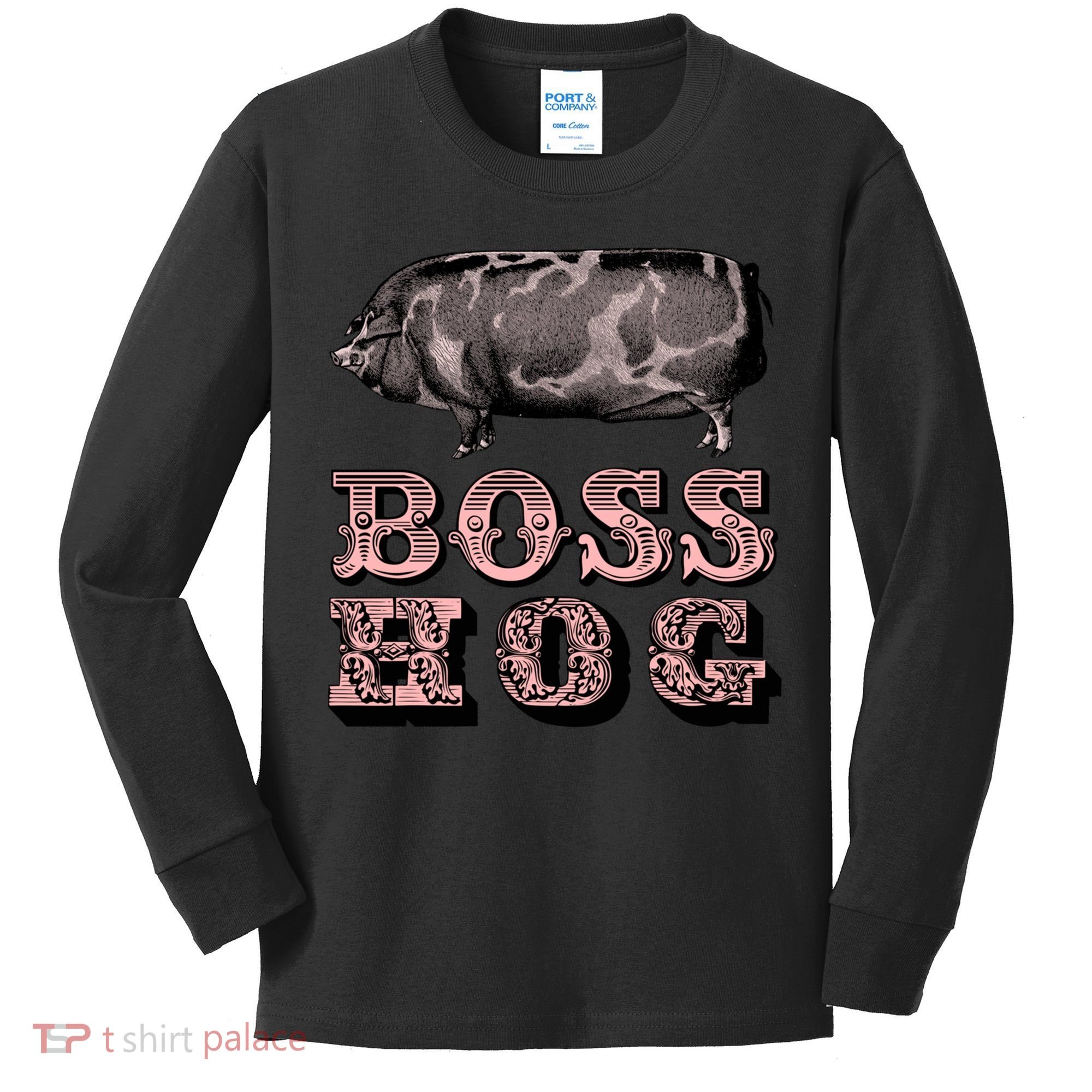 Boss Hog Kids Long Sleeve Shirt