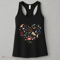 Bird Heart Birding BirdWatching Birder Bird Watcher Women's Tank Top thumb 3
