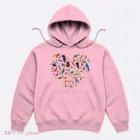 Bird Heart Birding BirdWatching Birder Bird Watcher Hoodie thumb 0