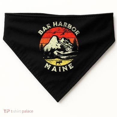 Bar Harbor USA-Made Doggie Bandana