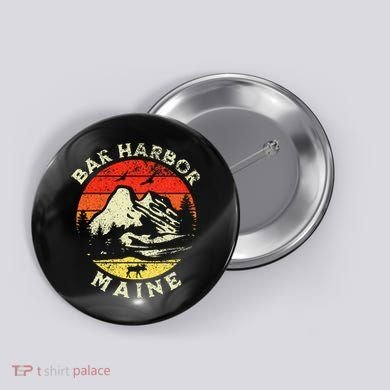 Bar Harbor Button