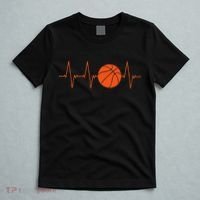 Basketball Heartbeat Basketball lovers player T-Shirt thumb 5