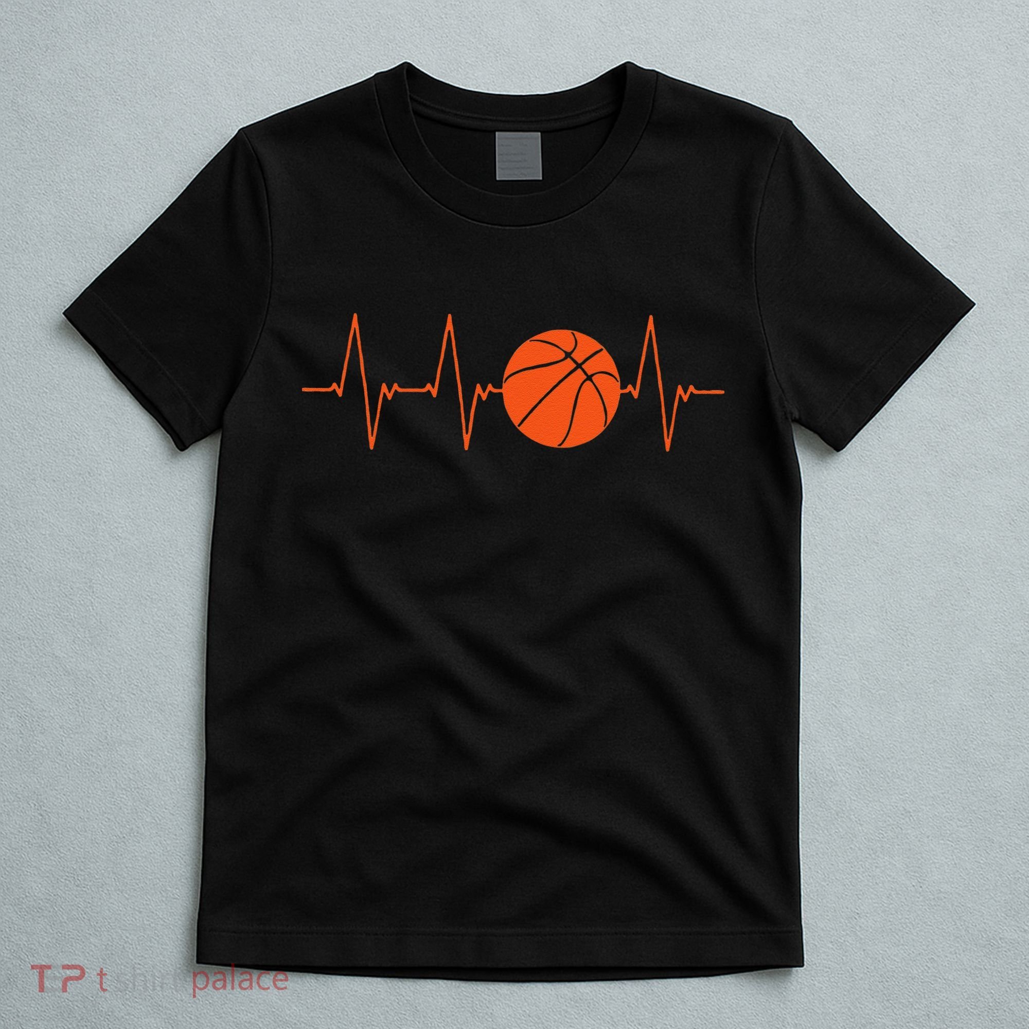 Basketball Heartbeat Basketball lovers player T-Shirt