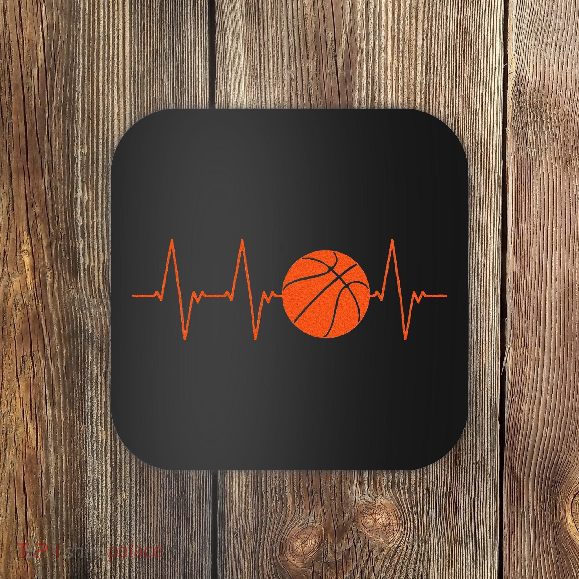 Basketball Heartbeat Basketball lovers player Coaster