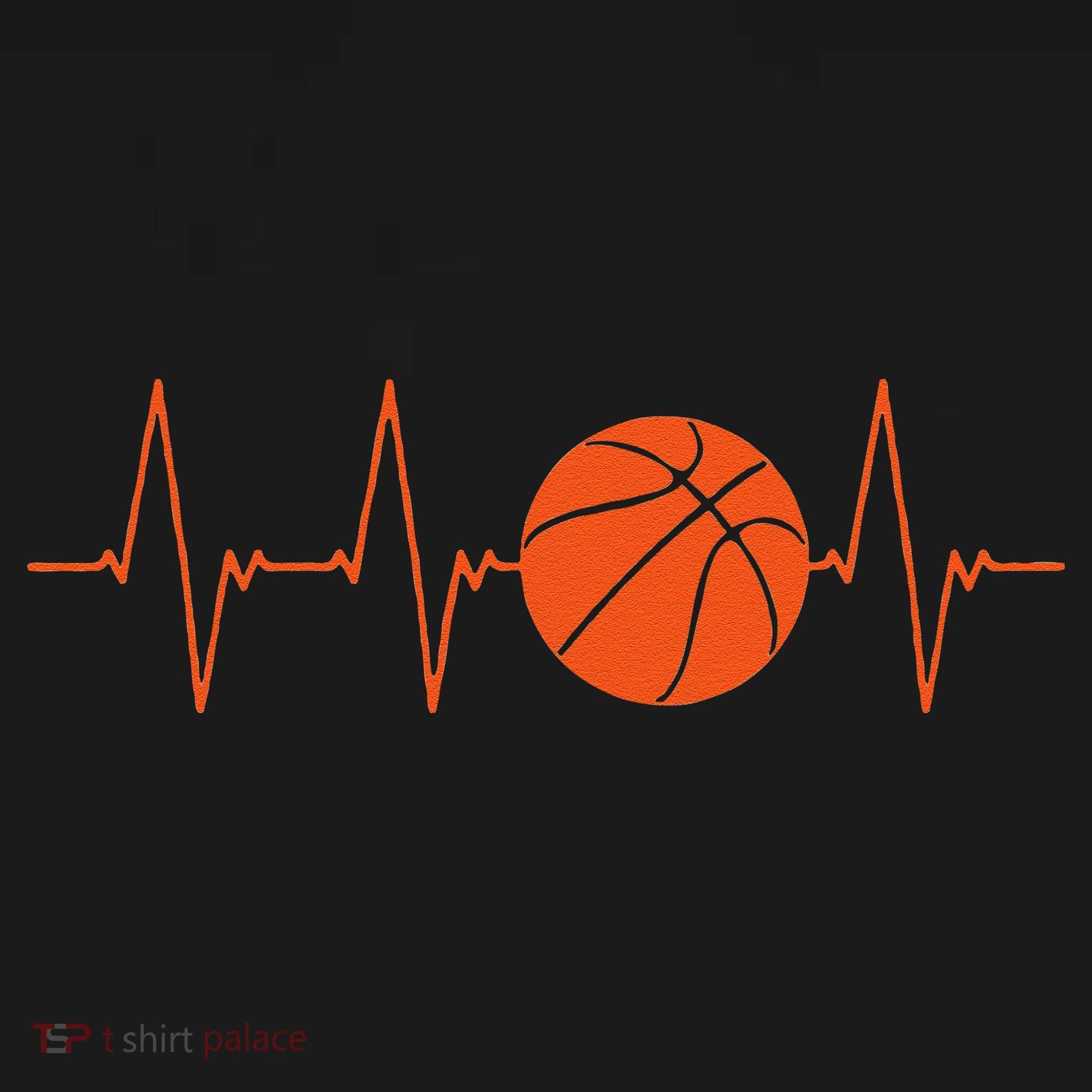 Basketball Heartbeat Basketball lovers player Women's Hoodie