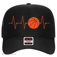 Basketball Heartbeat Basketball lovers player Hat thumb 0