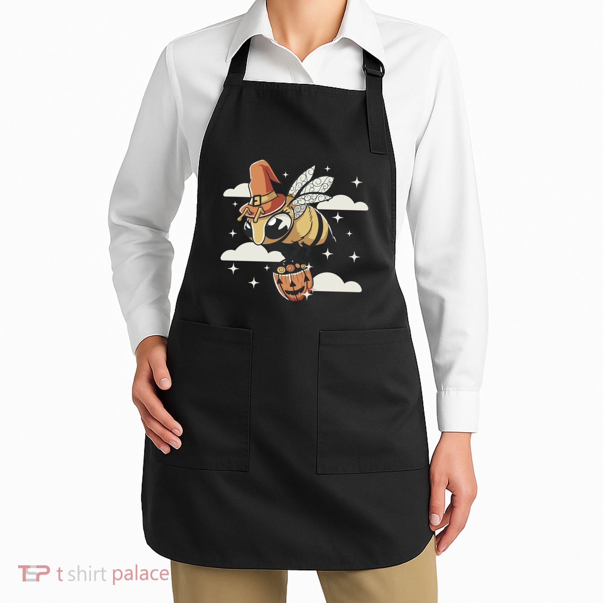 Bumblebee Halloween Apron