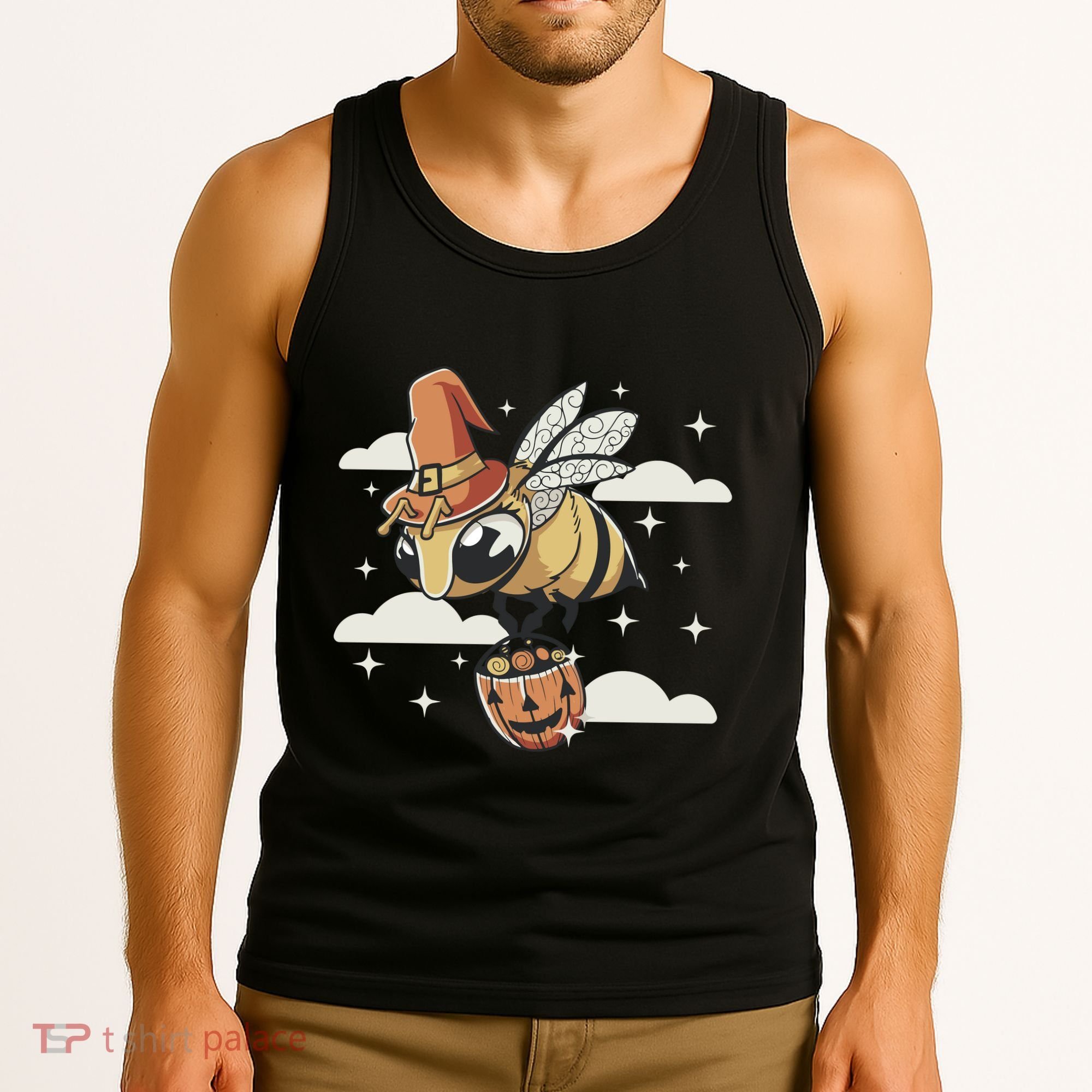 Bumblebee Halloween Tank Top