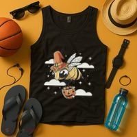 Bumblebee Halloween Tank Top thumb 4
