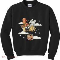 Bumblebee Halloween Kids Sweatshirt thumb 0