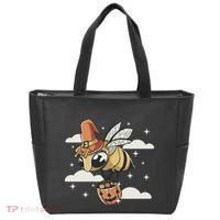 Bumblebee Halloween Tote Bag thumb 0