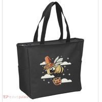 Bumblebee Halloween Tote Bag thumb 2