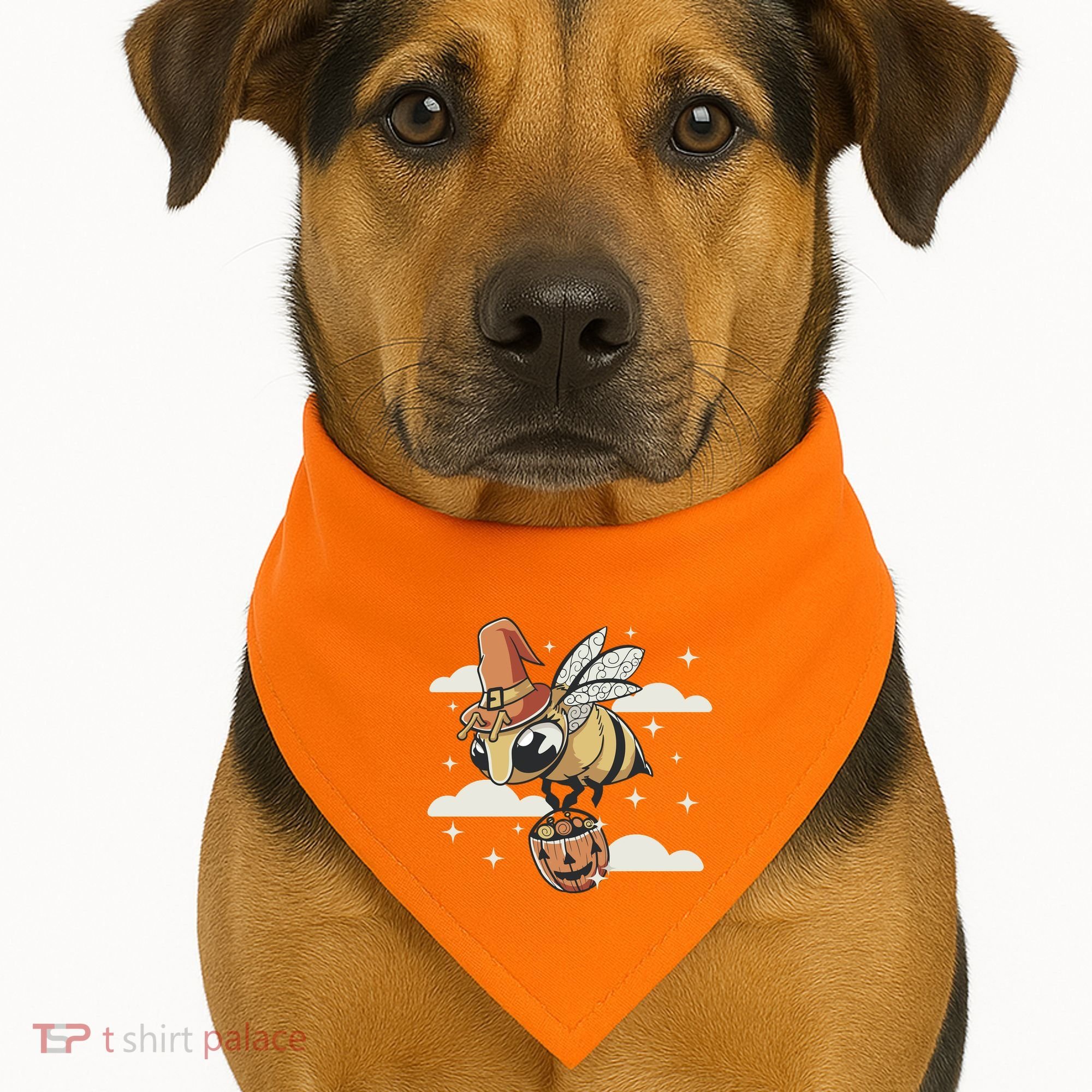 Bumblebee Halloween USA-Made Doggie Bandana