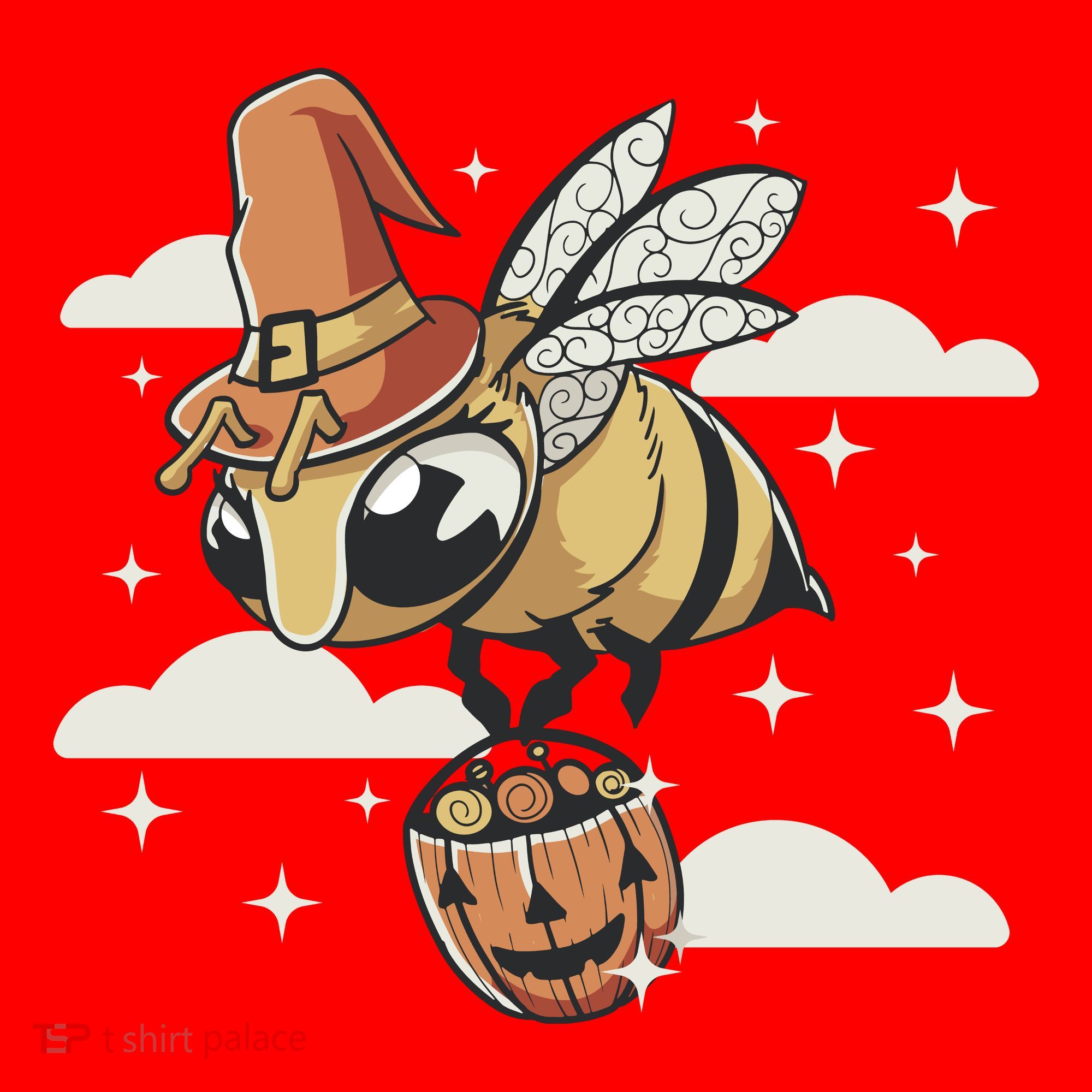 Bumblebee Halloween Santa Hat