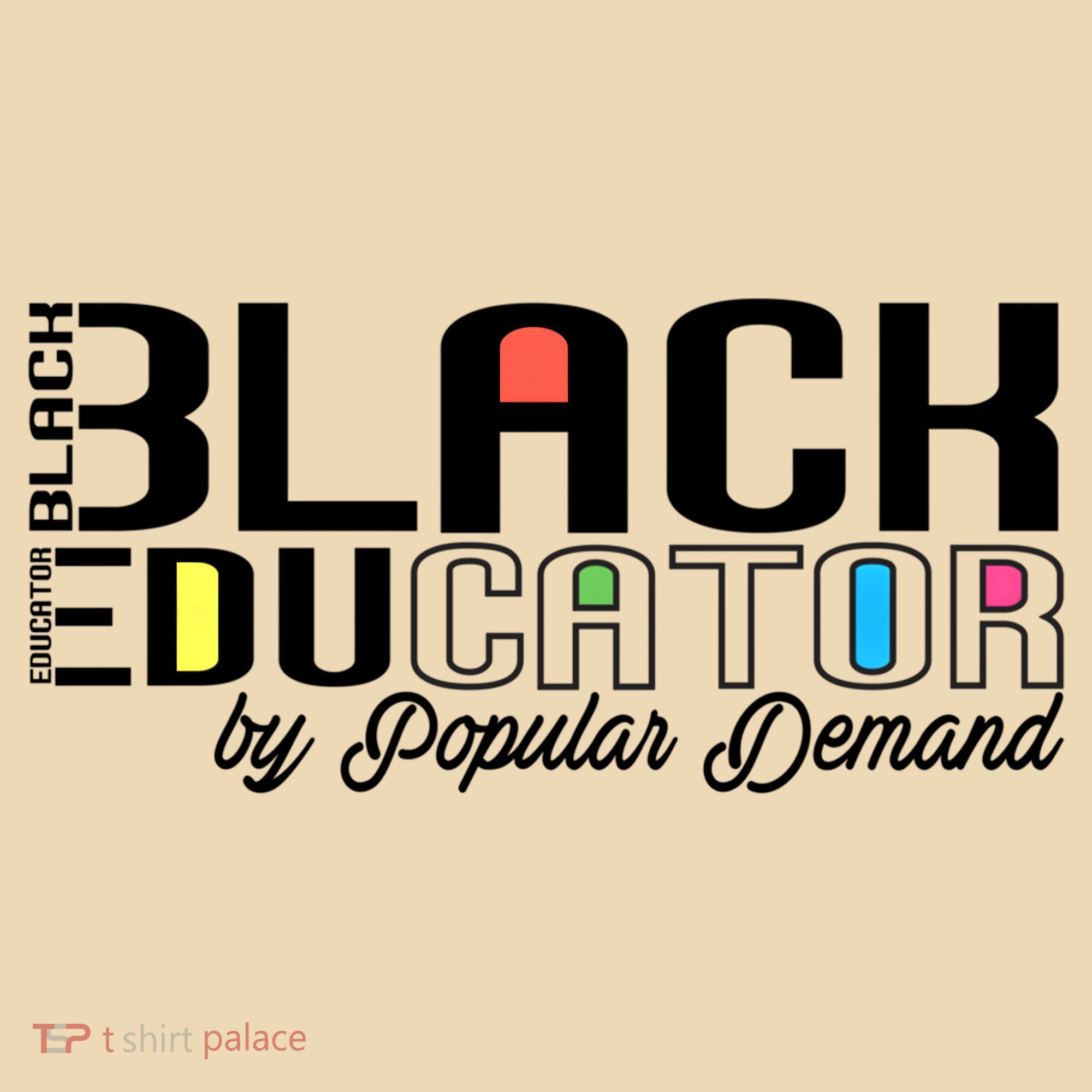 Black History Black Educator By Popular Ded Afro Teacher Gift Tote Bag