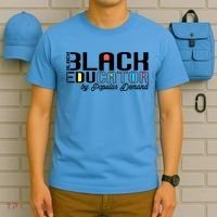 Black History Black Educator By Popular Ded Afro Teacher Gift T-Shirt thumb 5